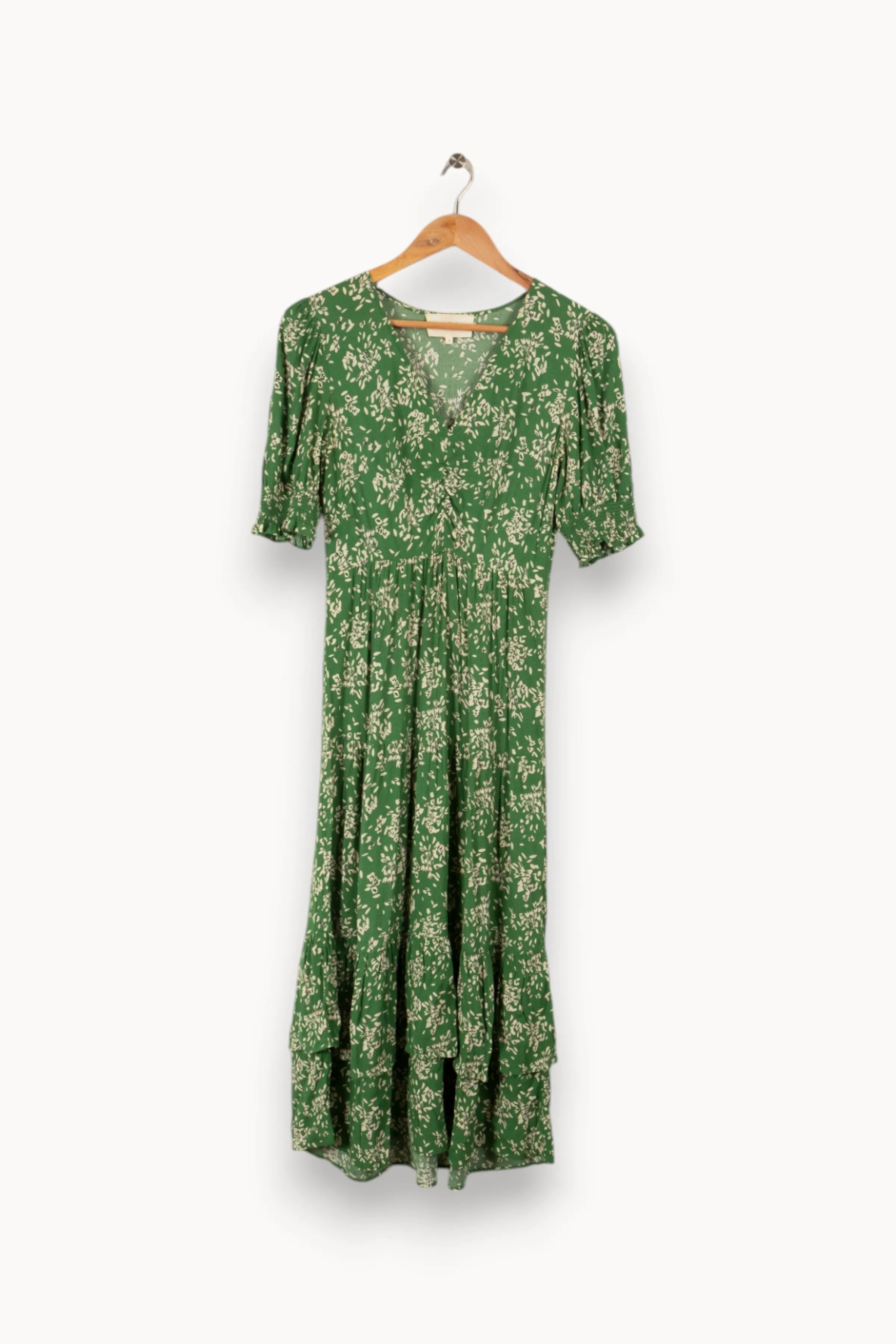 ba&sh Robes<Robe longue e à motifs - Taille XS/34 Vert