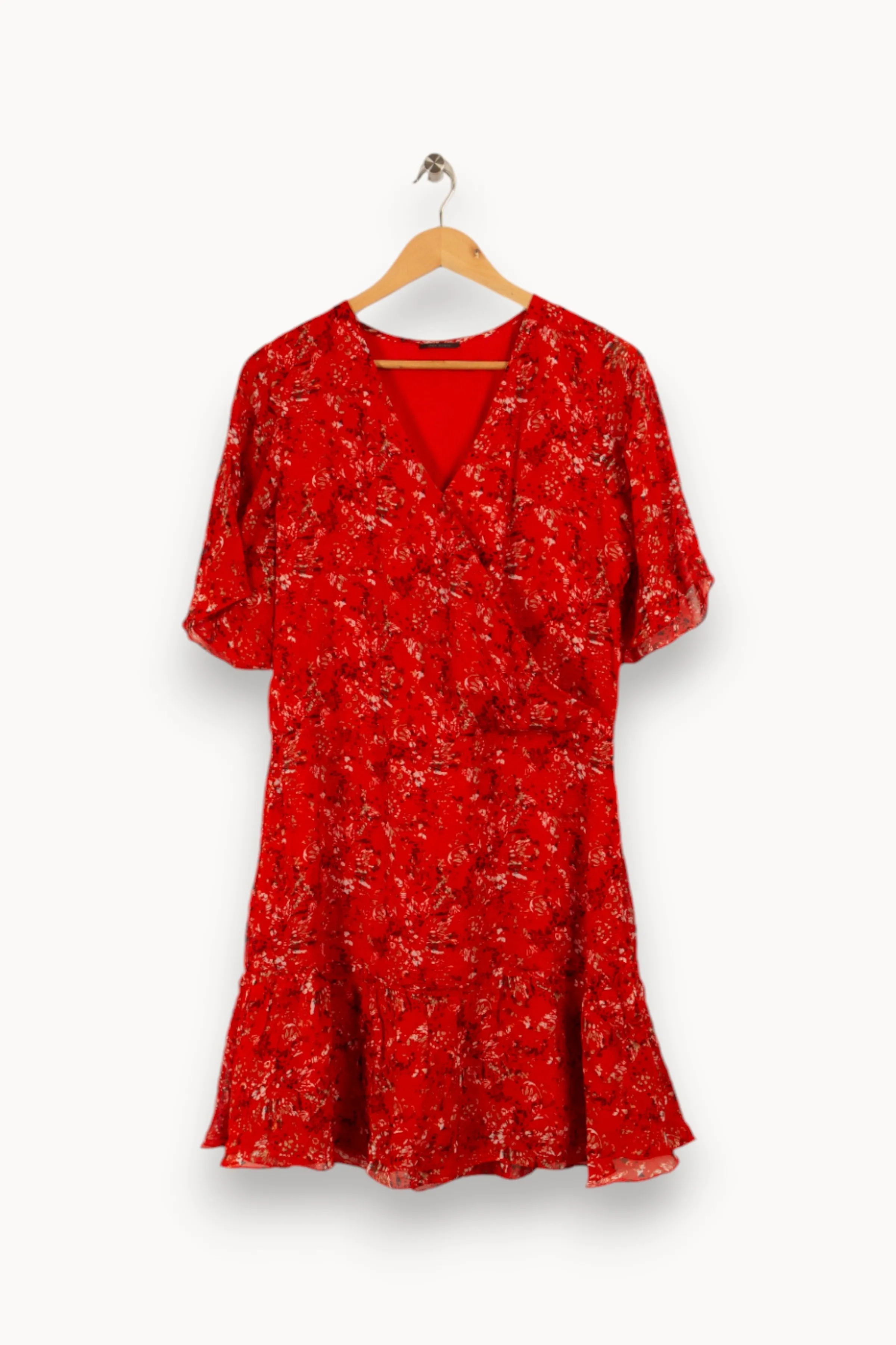 IKKS Robes<Robe à motifs - Taille L/40 Rouge