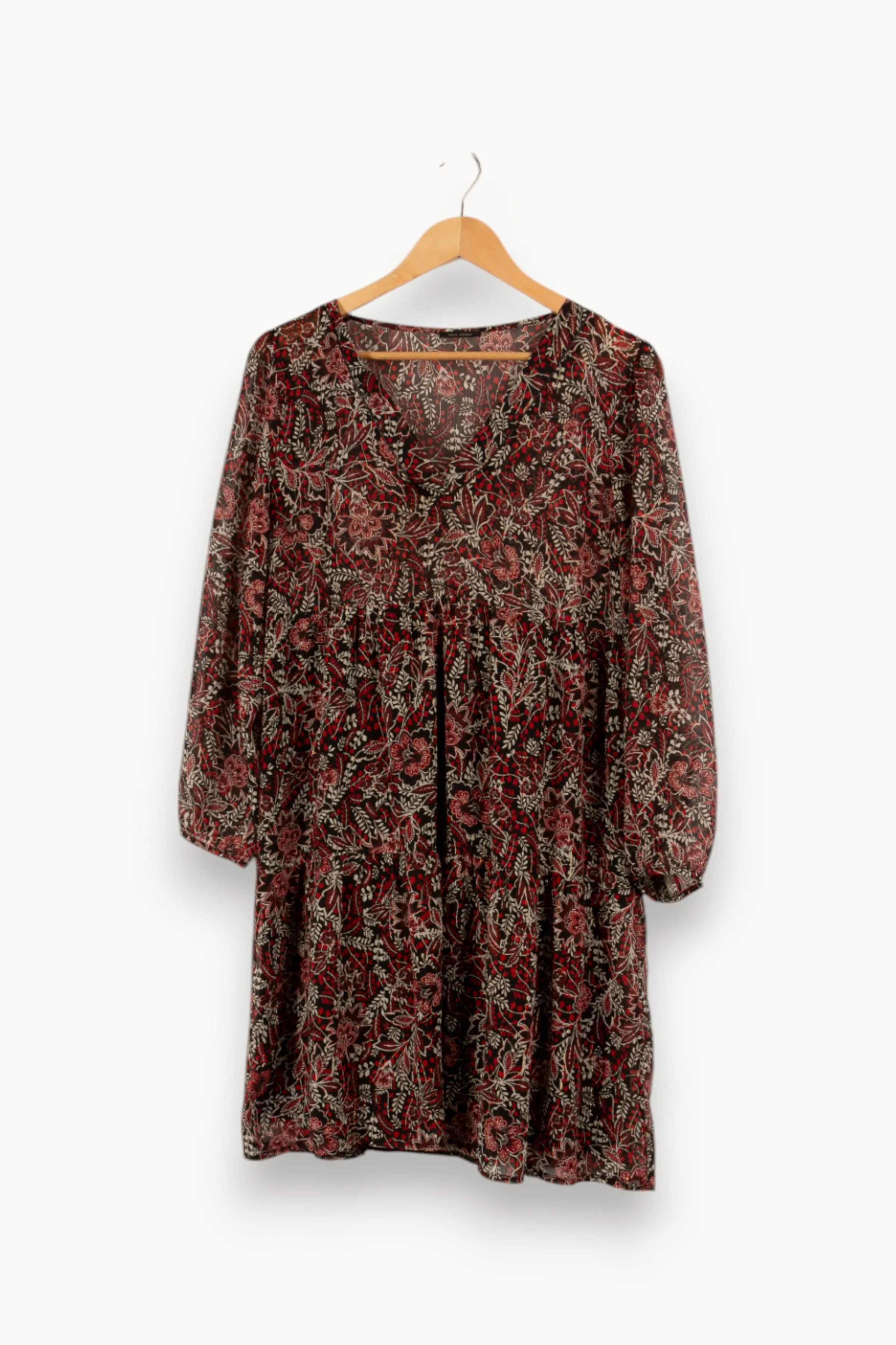 IKKS Robes<Robe à motifs - Taille M/38 Rouge