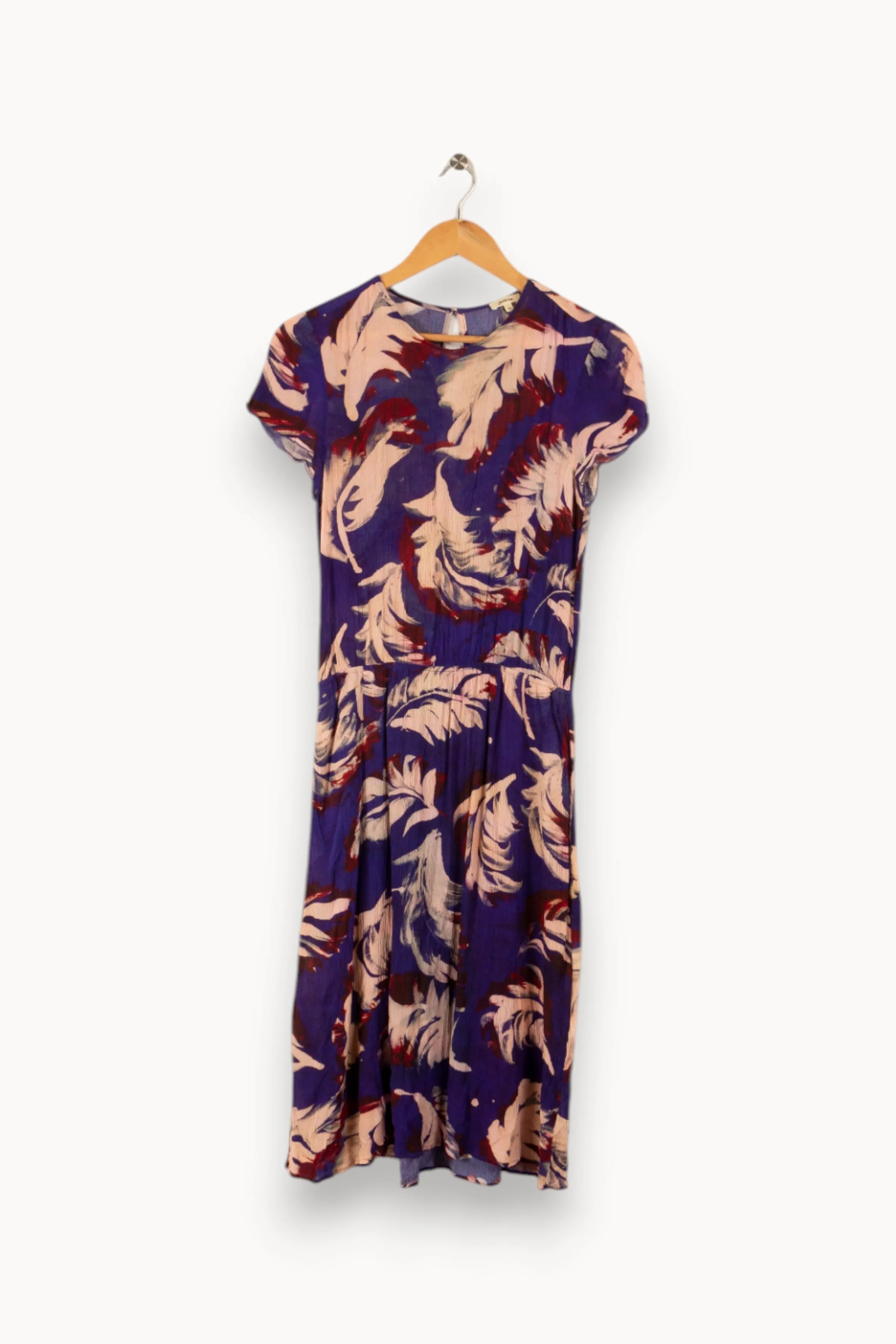 Bellerose Robes<Robe te à motifs - Taille XS/34 Violet