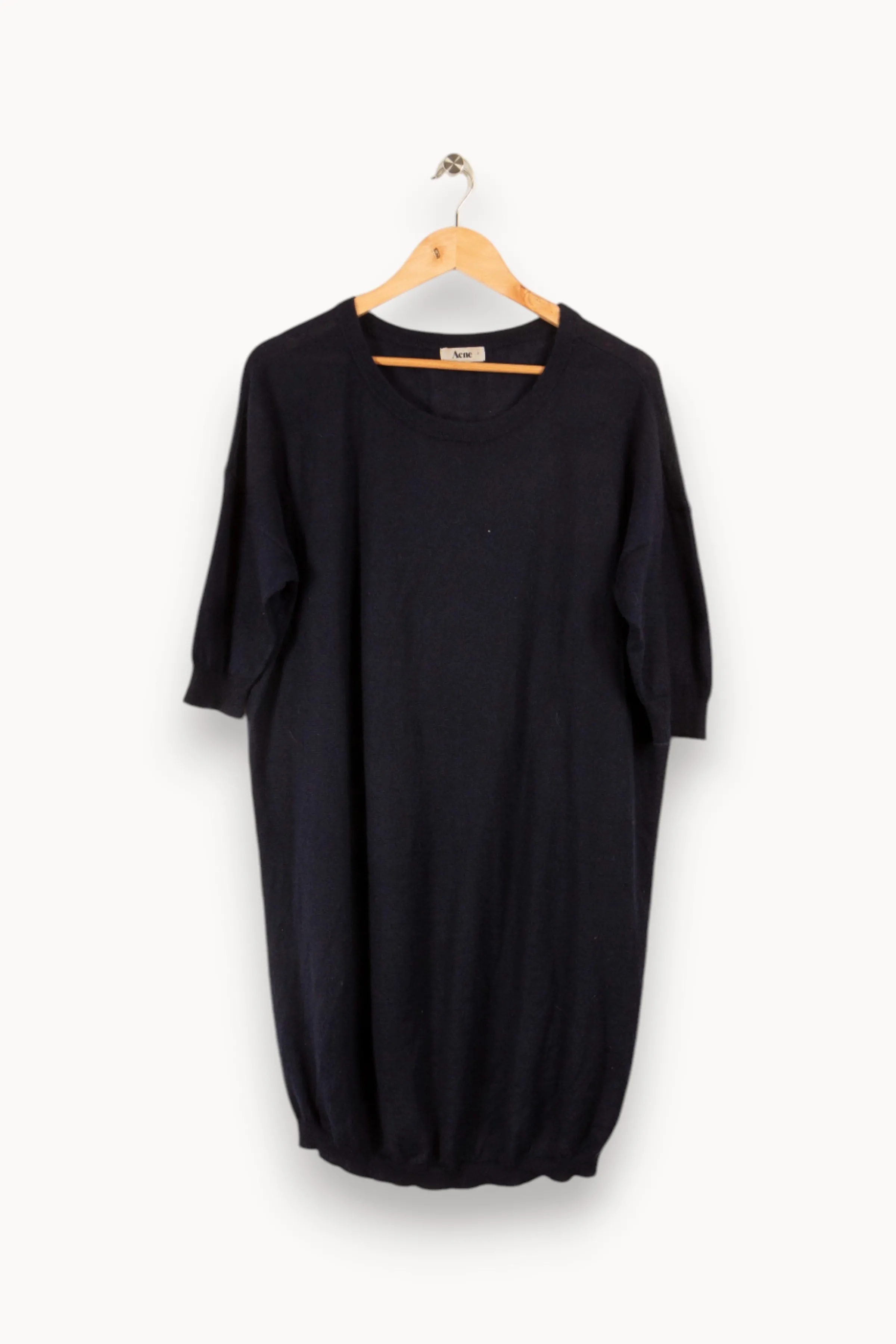 Acne Studios Robes<Robe-pull foncé - Taille S/36 Bleu