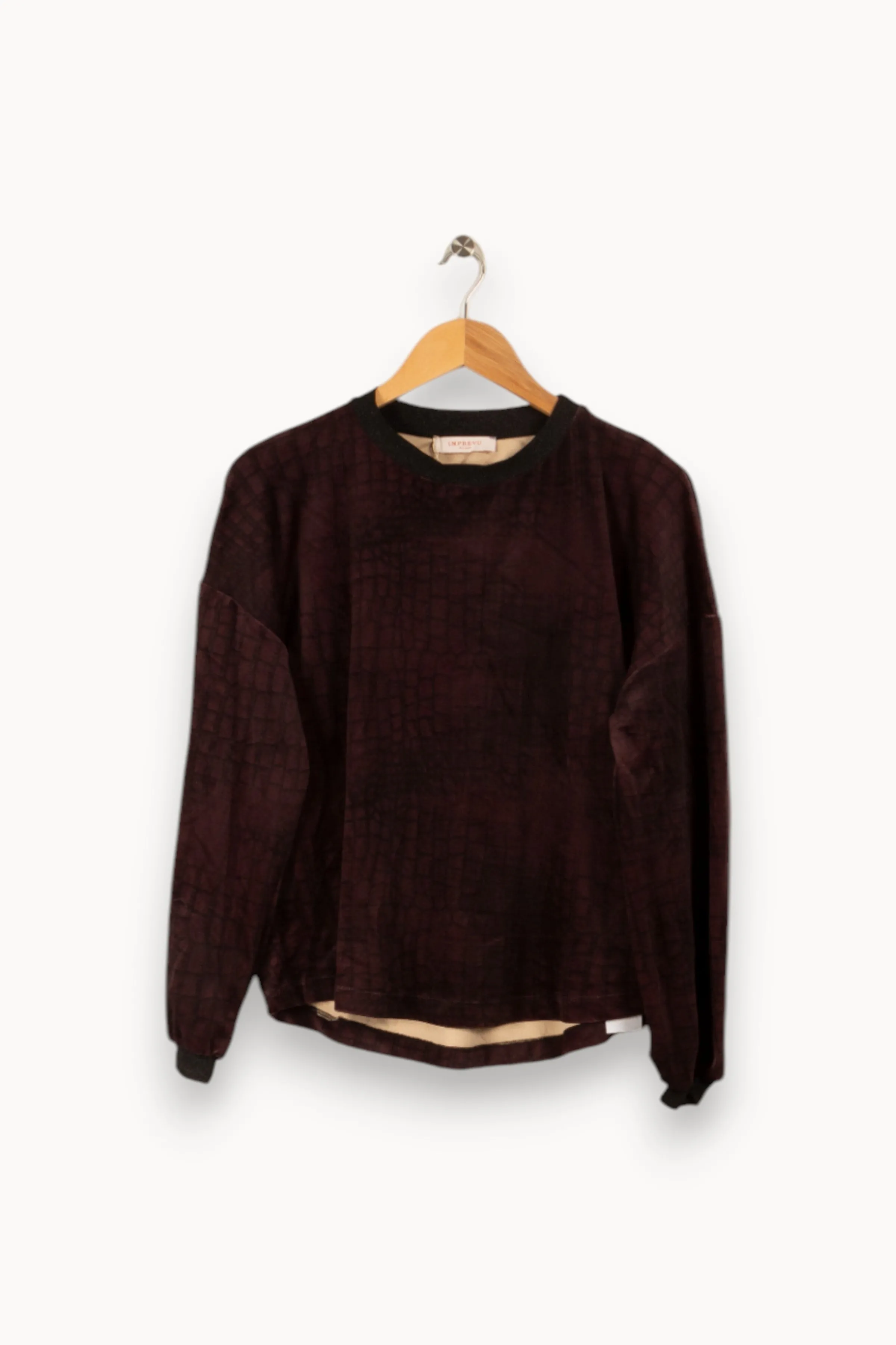 Imprevu Mailles | Pulls & Cardigans<Sweat - XS/34 Marron