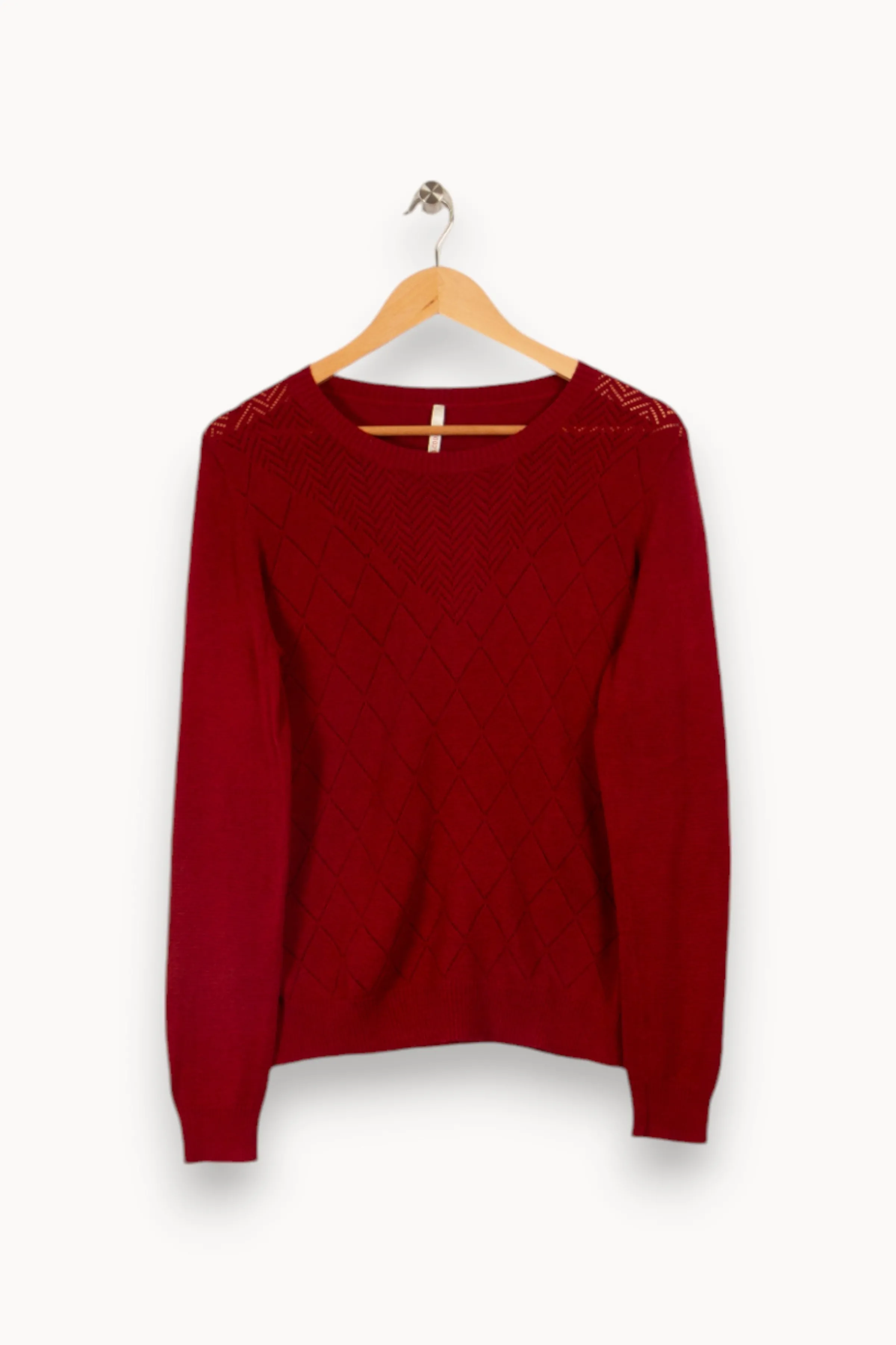 I.Code Mailles | Pulls & Cardigans<Sweat - Taille L/40 Bordeaux