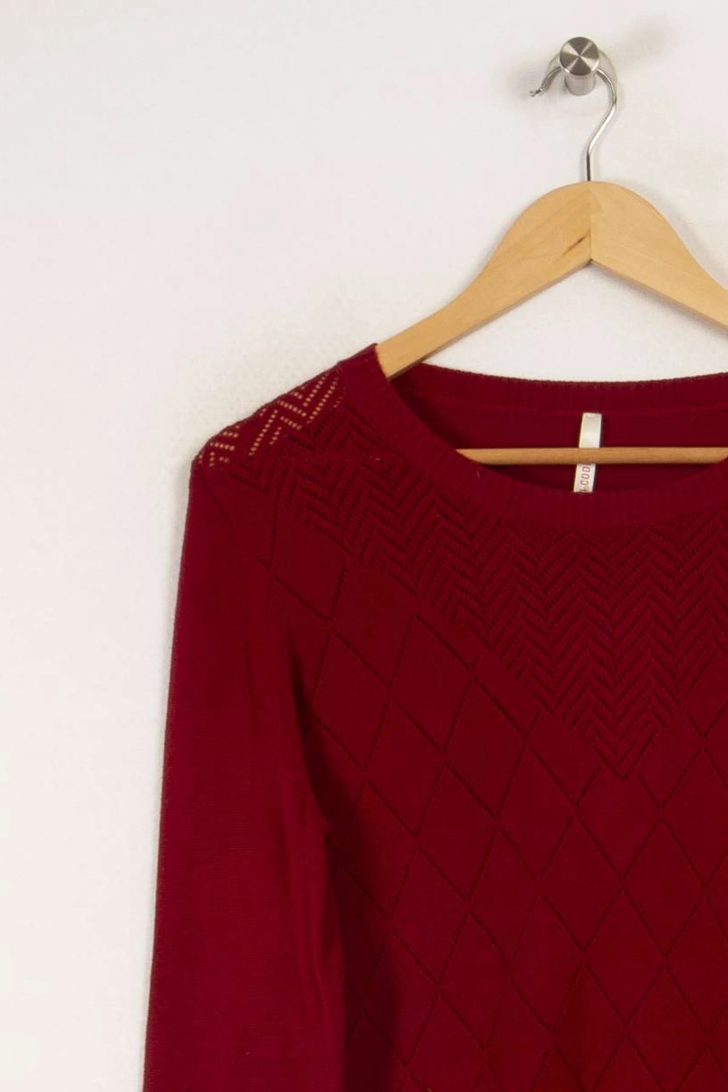 I.Code Mailles | Pulls & Cardigans<Sweat - Taille L/40 Bordeaux