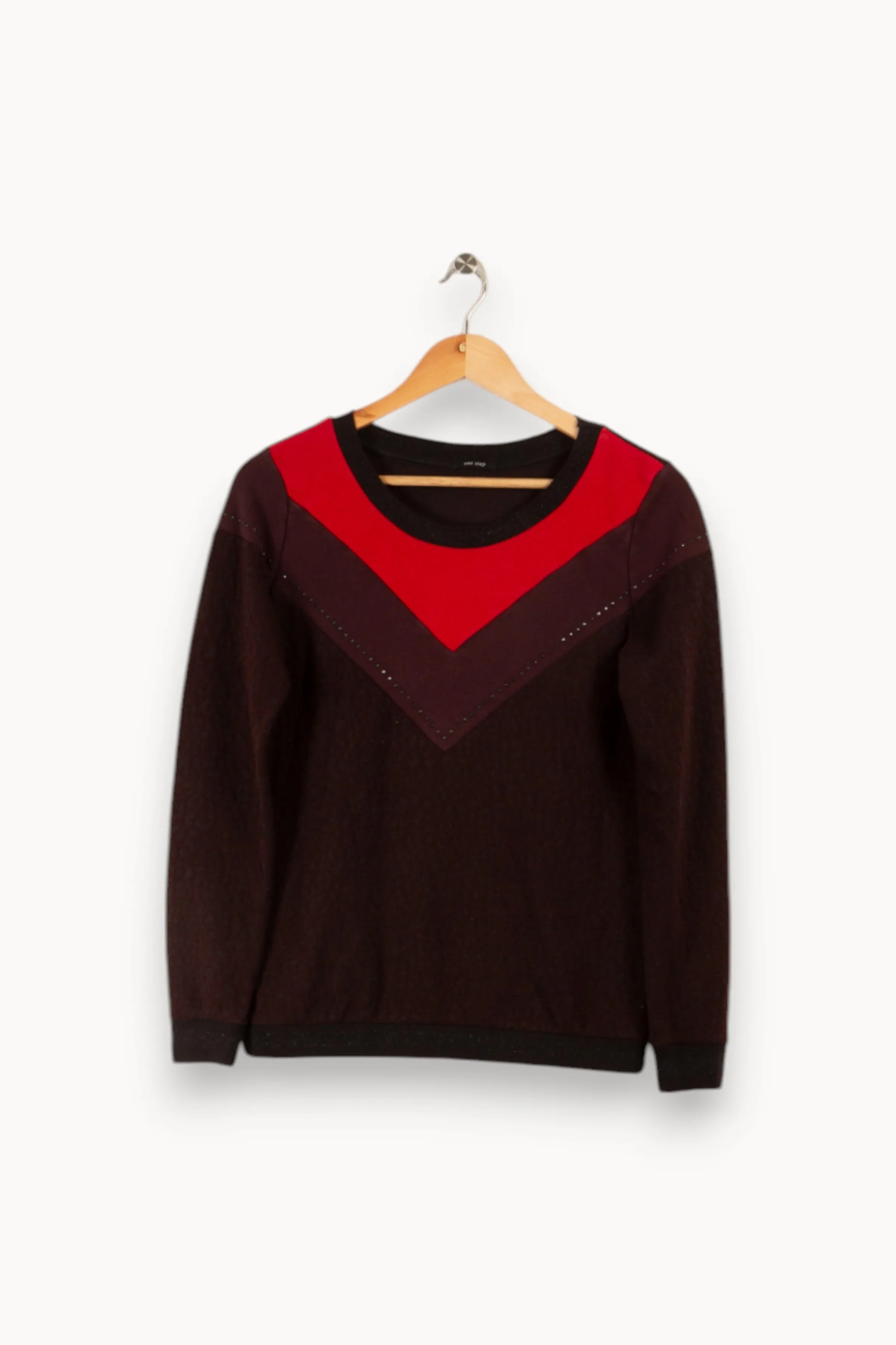 One Step Des Pièces Pour Être Au Chaud | Mailles<Sweat - Taille S/36 Bordeaux