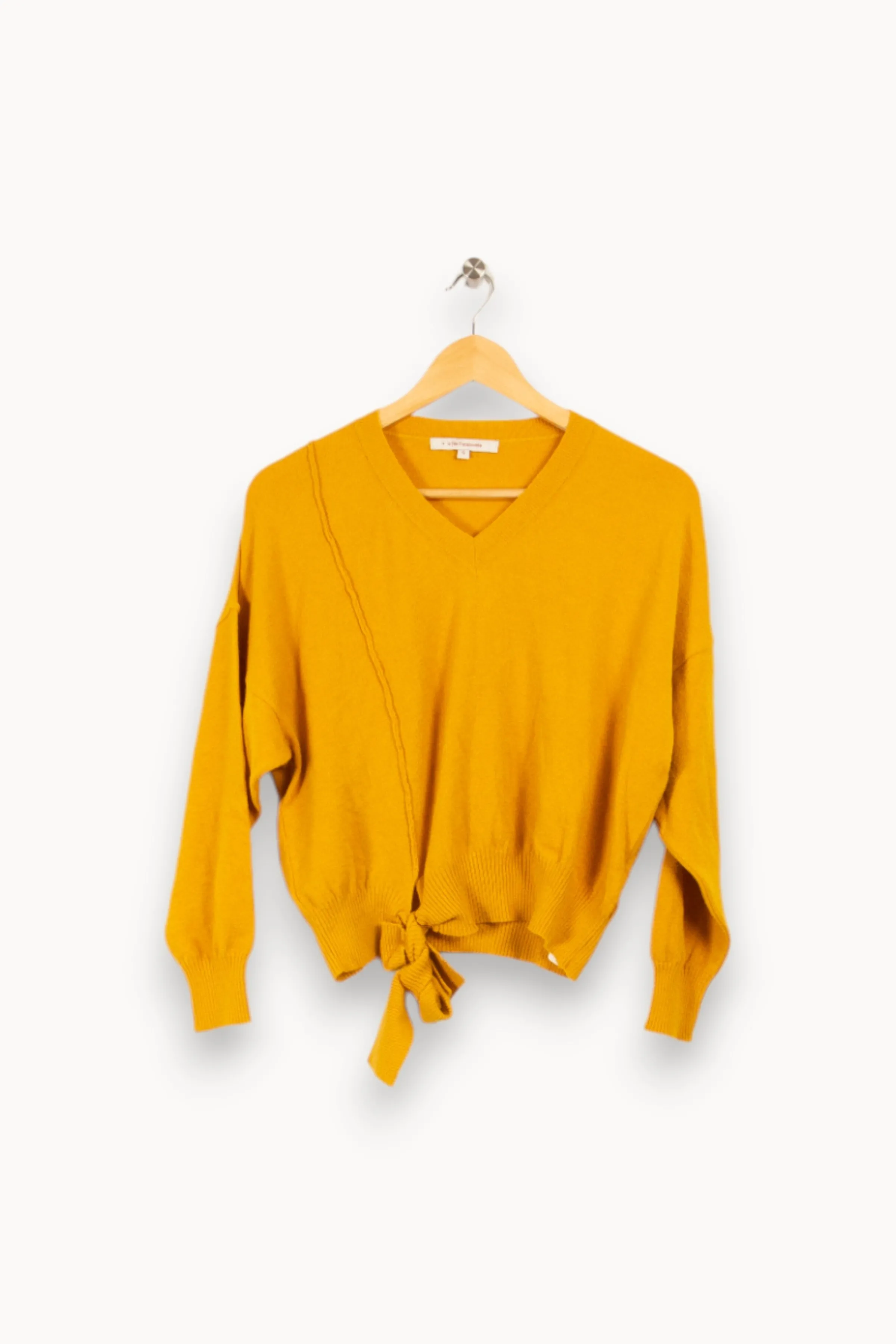 La Fée Maraboutée Mailles<Sweat - Taille S/36 Jaune