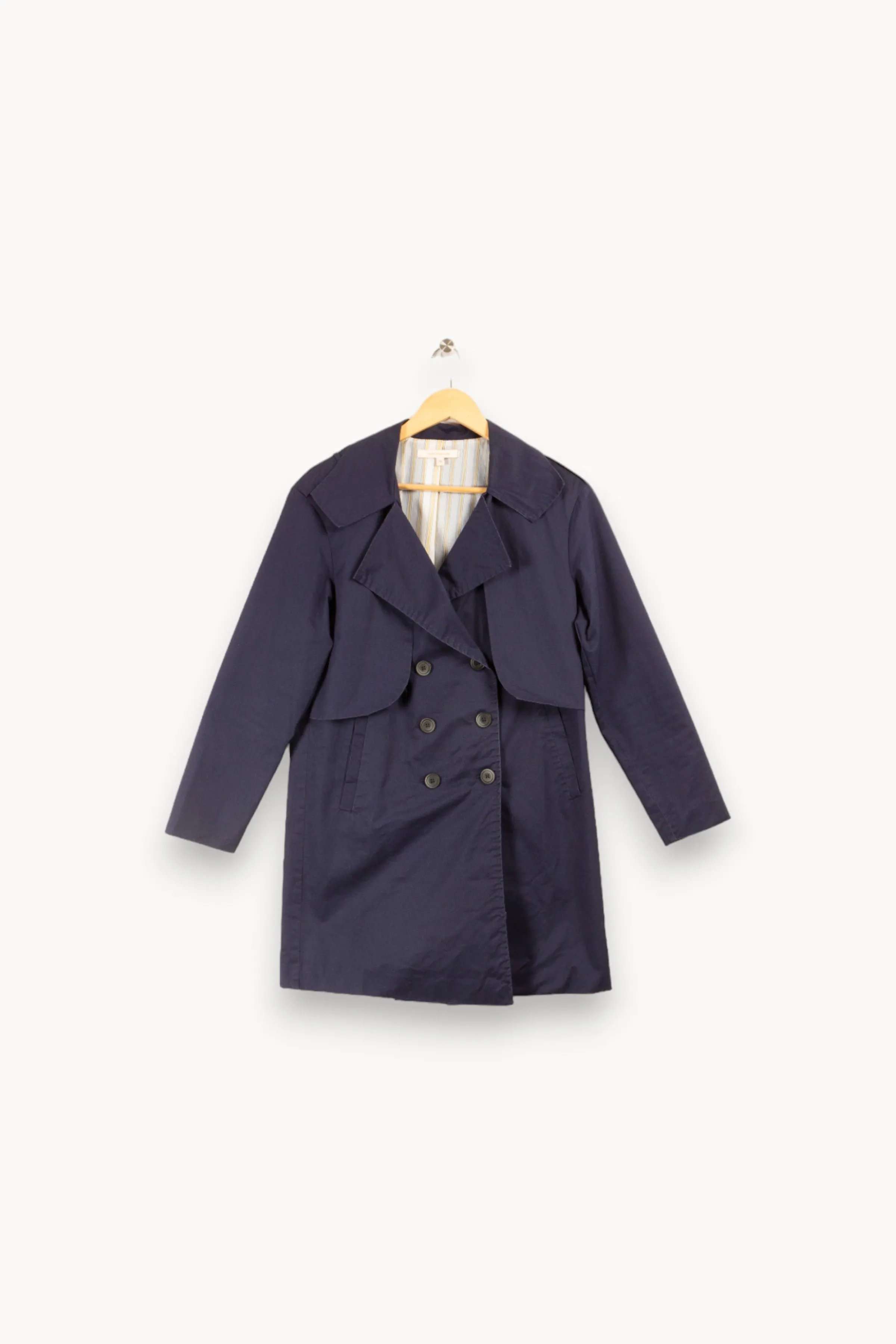 La Fée Maraboutée Vestes & Manteaux<Trench marine - S/36 Bleu