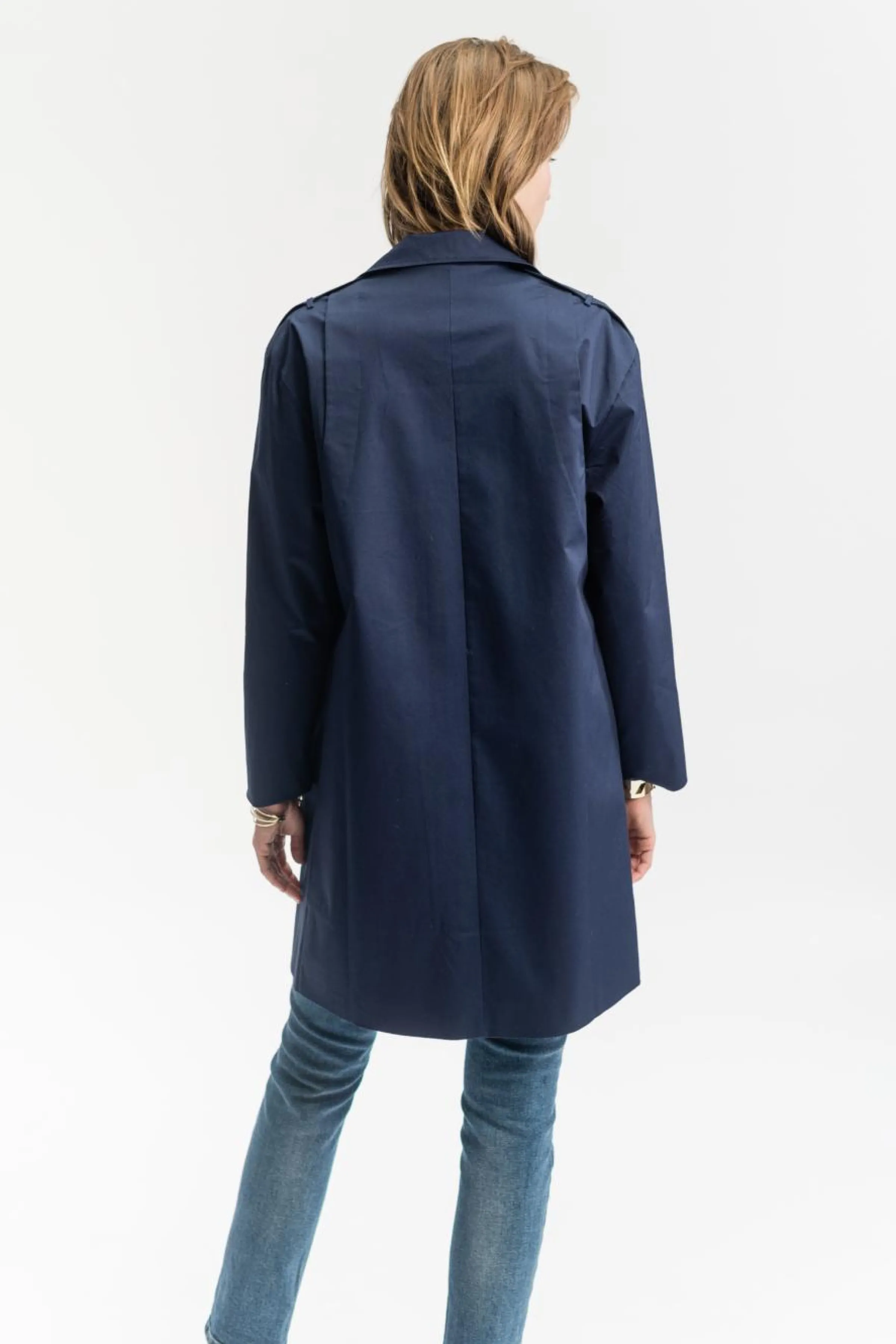 La Fée Maraboutée Vestes & Manteaux<Trench marine - S/36 Bleu