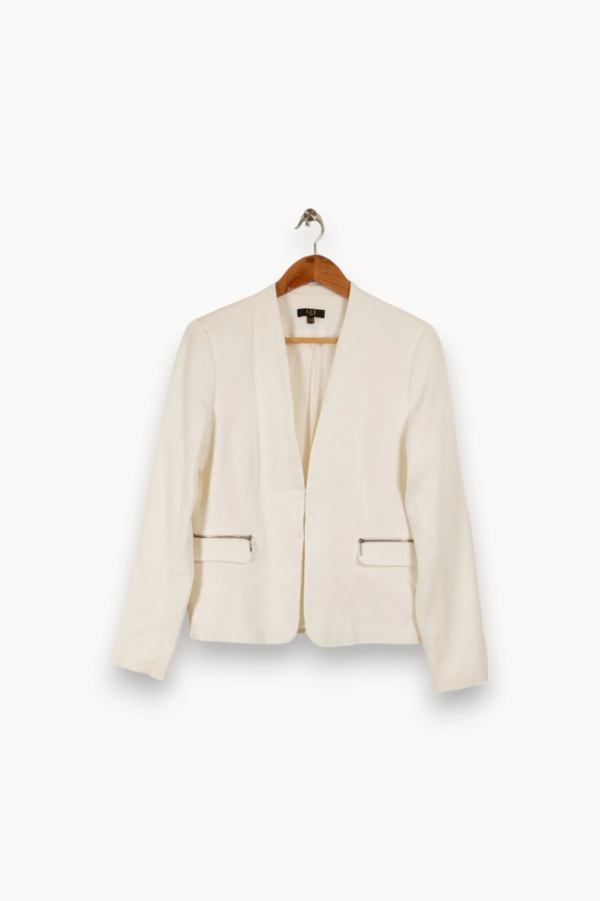 Maison 123 Vestes & Manteaux<Veste he - Taille L/40 Blanc