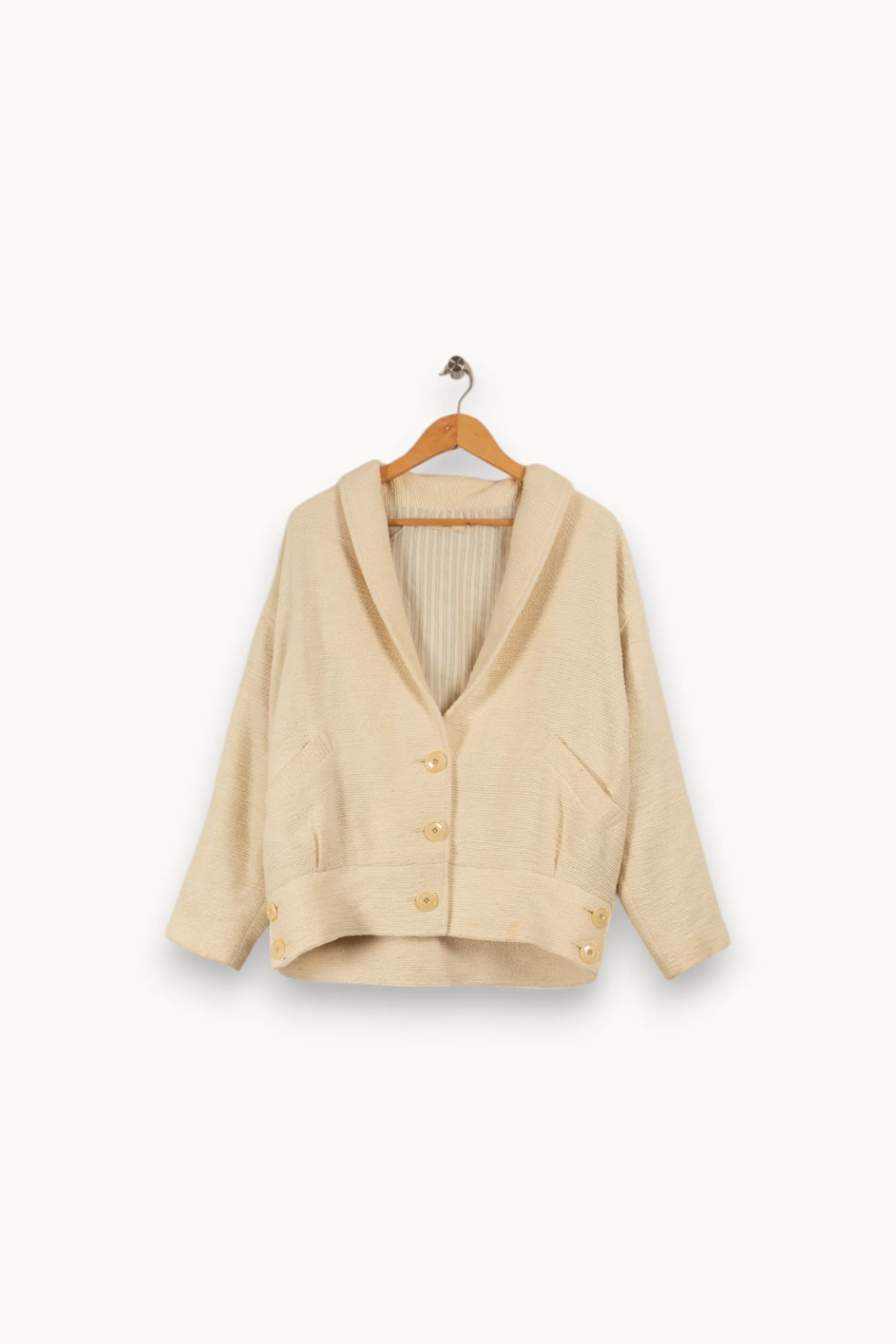 Sessùn Vestes & Manteaux<Veste épaisse - Taille M/38 Beige