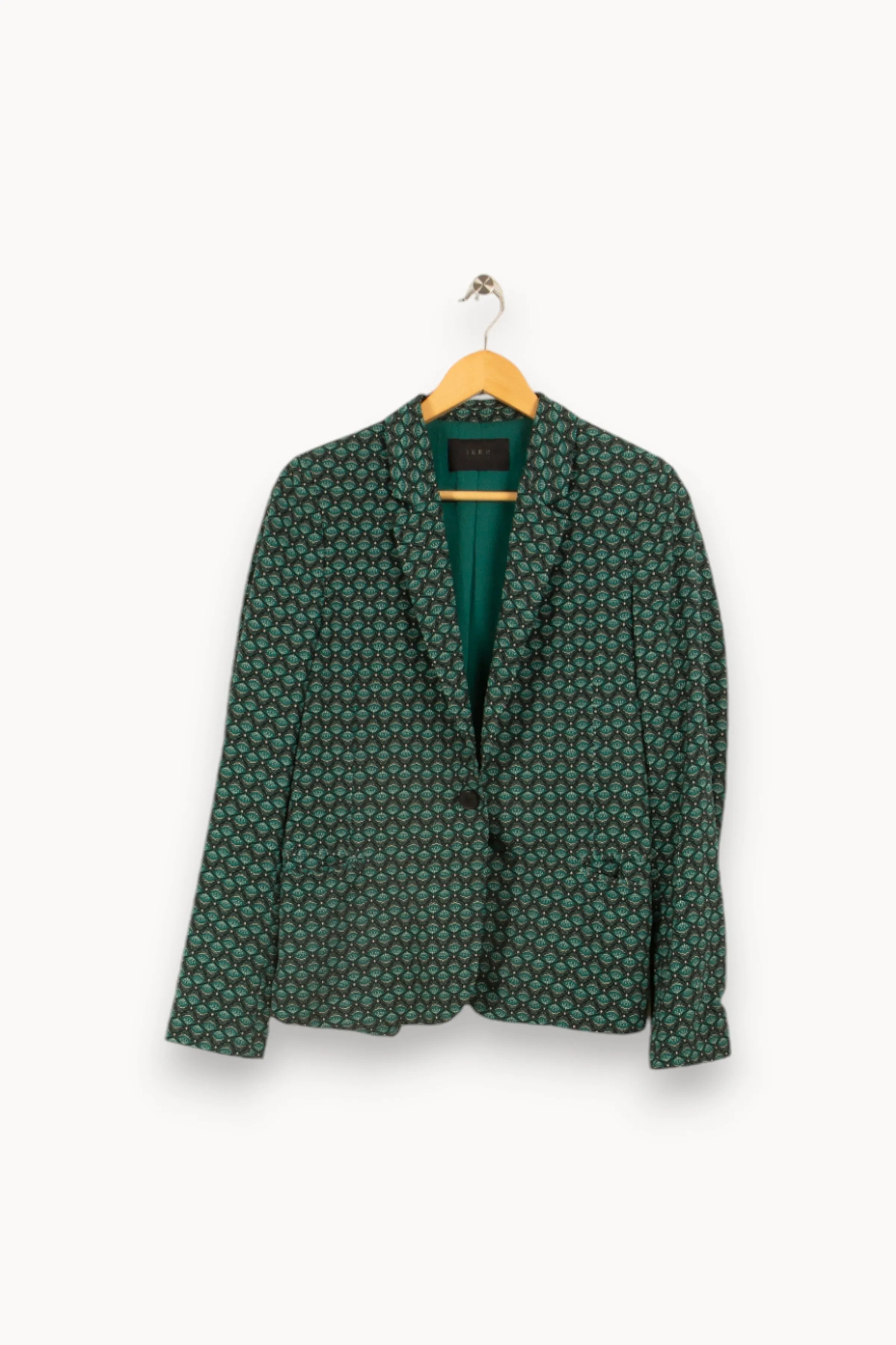 IKKS Vestes & Manteaux<Veste e à motifs - Taille S/36 Vert